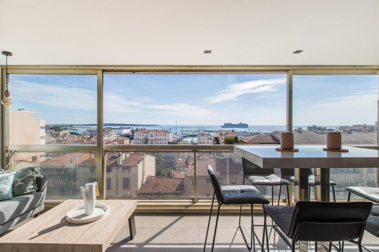 Lb Vacation Rentals I Admire Panoramic Ocean Views Through Walls Of Windows Cannes Exteriér fotografie